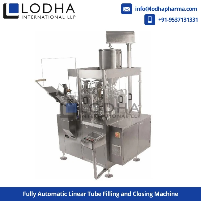 All type Tube Filling and Closing Machine Fully Automatic Type