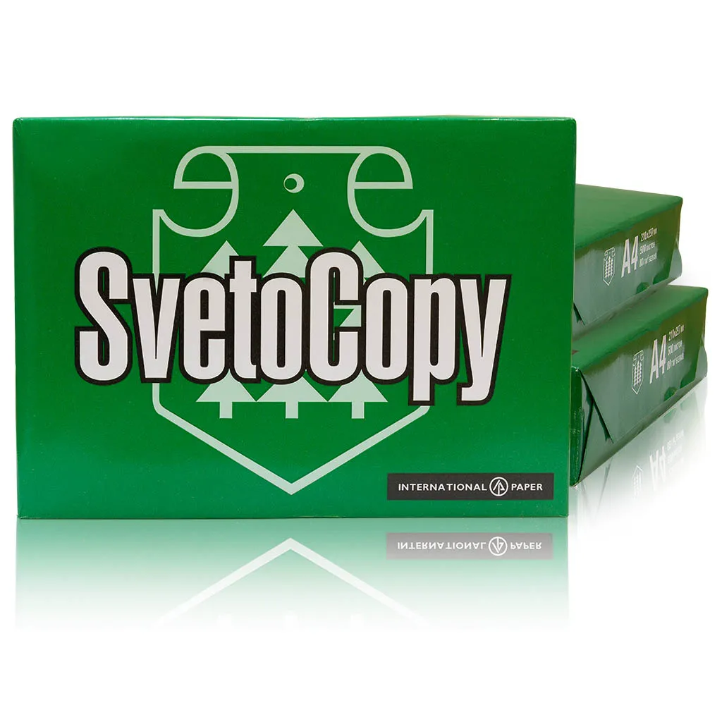 Бумага А4 SVETOCOPY по заводской цене