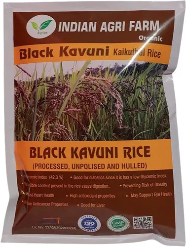 Organic Black Kavuni Rice