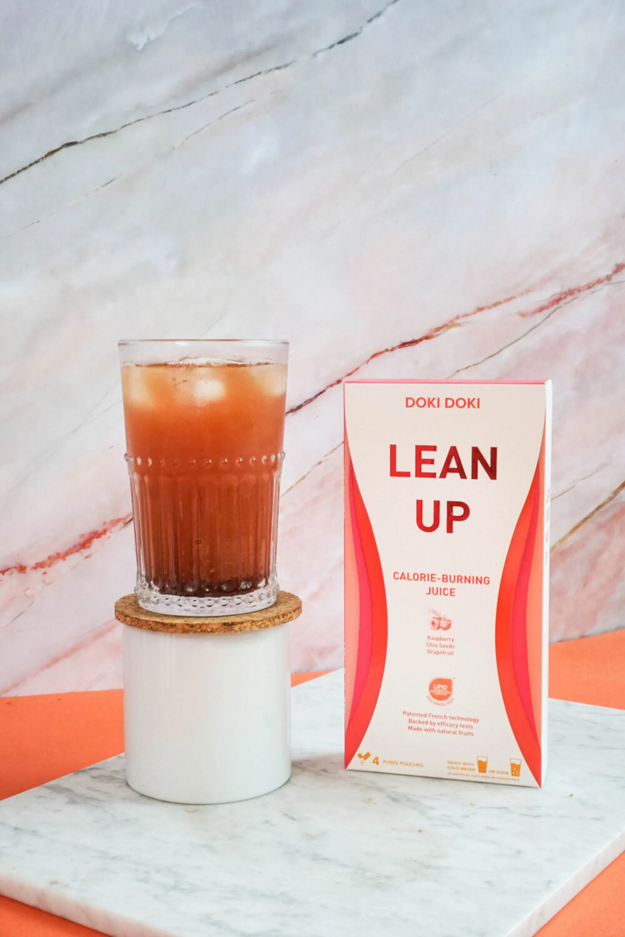 Safe & Natural Calorie Burning Juice - Raspberry Chia Seeds for Weight Loss And Slimming Fruit Juice Beverage