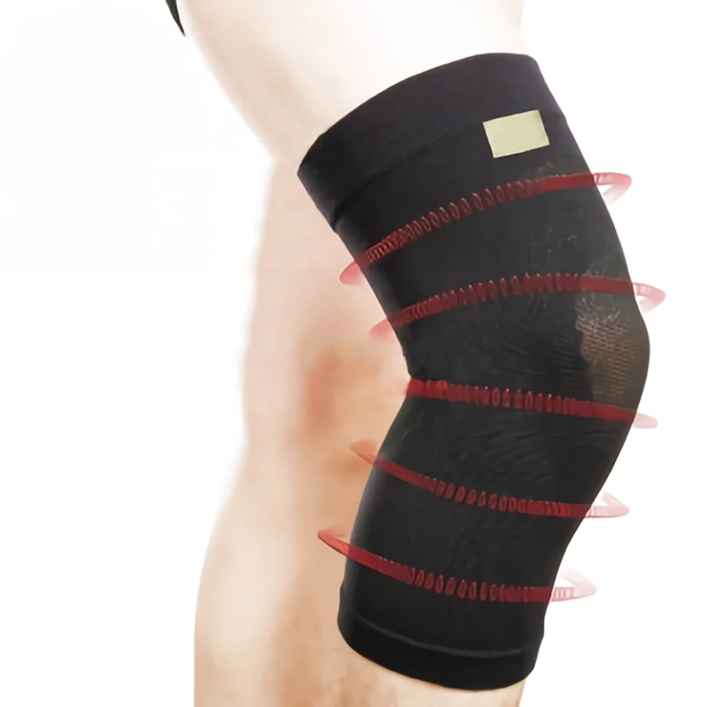 Thin Breathable Knee Pads Muscle Strain Pain Relief Protective Injury Elastic LCU-01