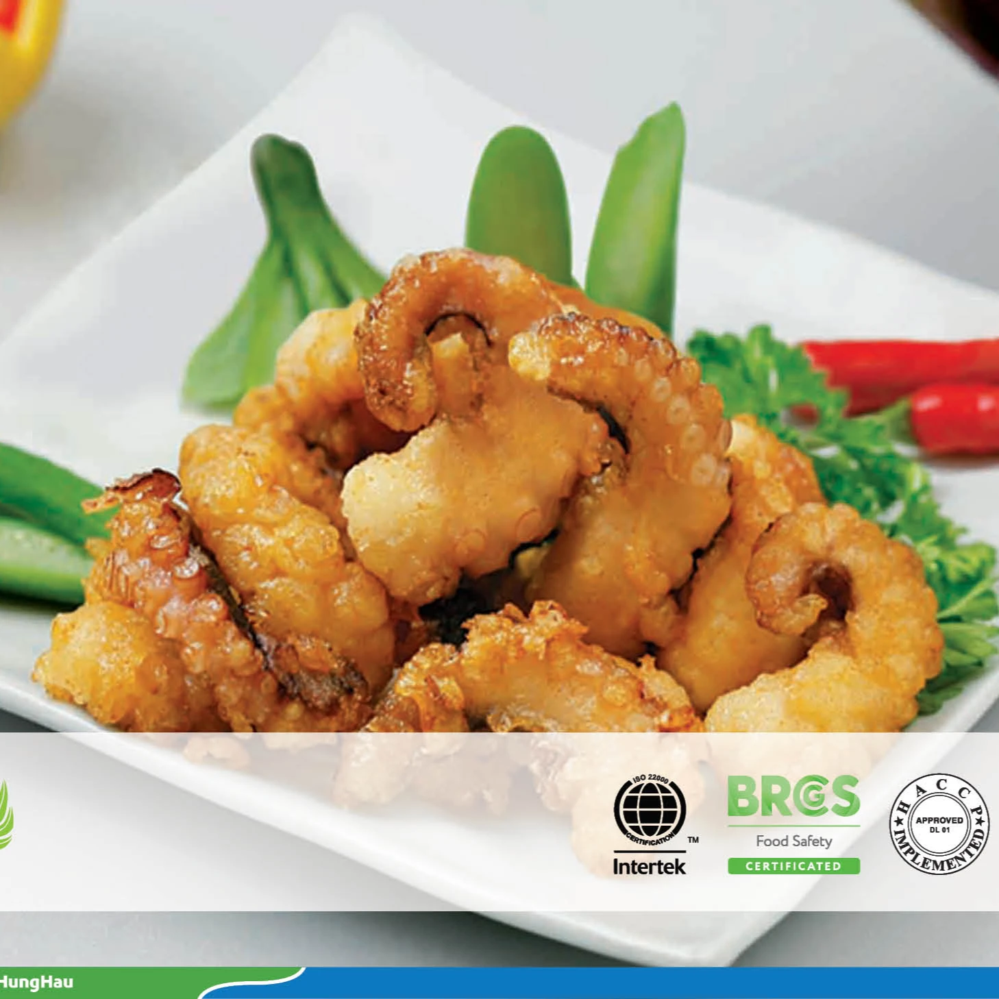 Frozen Breaded Octopus
