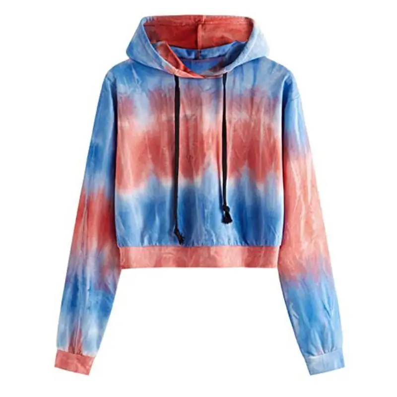 Высокое качество принтом тай-дай застежкой-молнией женская обувь по индивидуальному заказу; Модные толстовки с капюшоном