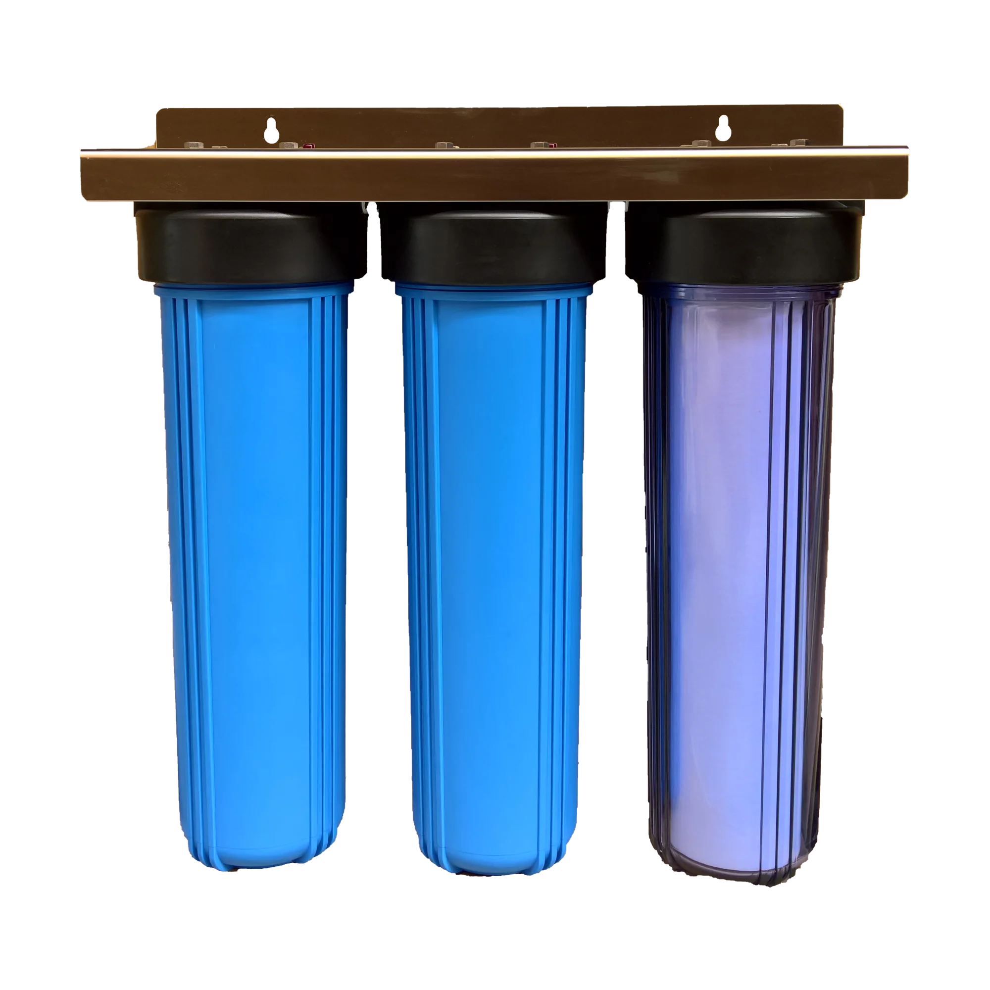 Stand Type 3 Stage 20 Inch Pre-Filtration Water System
