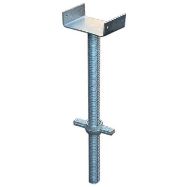 Scaffold Material Tianjin Shisheng Factory 120*120*5mm Base Plate Good Sell Telescopic Scaffold Base Jacks/U Head Metal Jack