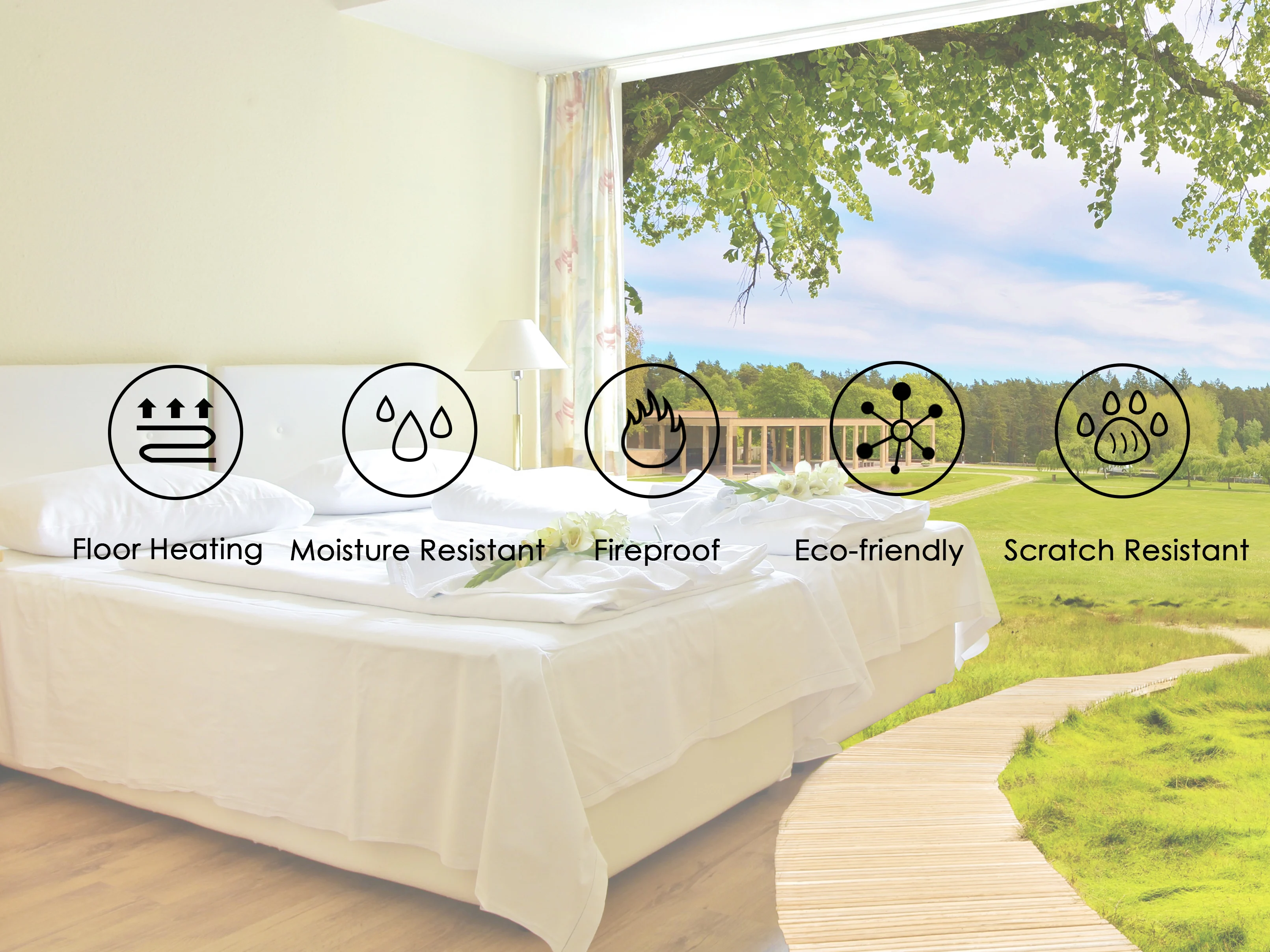 Wpc Three Layer American Eucalyptus Wood Flooring Laminate Floor Spc Flooring Pine Birch Parquet Engineered Solid Sale Cross Gua