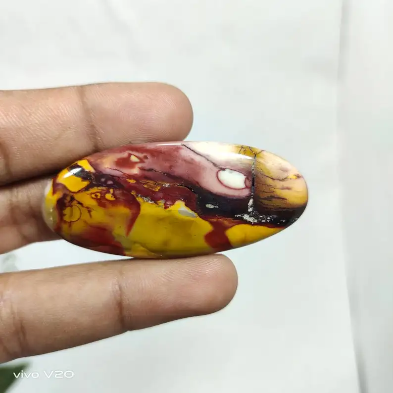 Best Quality Mookite Jasper Worry Stone Natural Crystal Healing Gemstone Crystal For Jewelry Setting Use From Indian Supplier