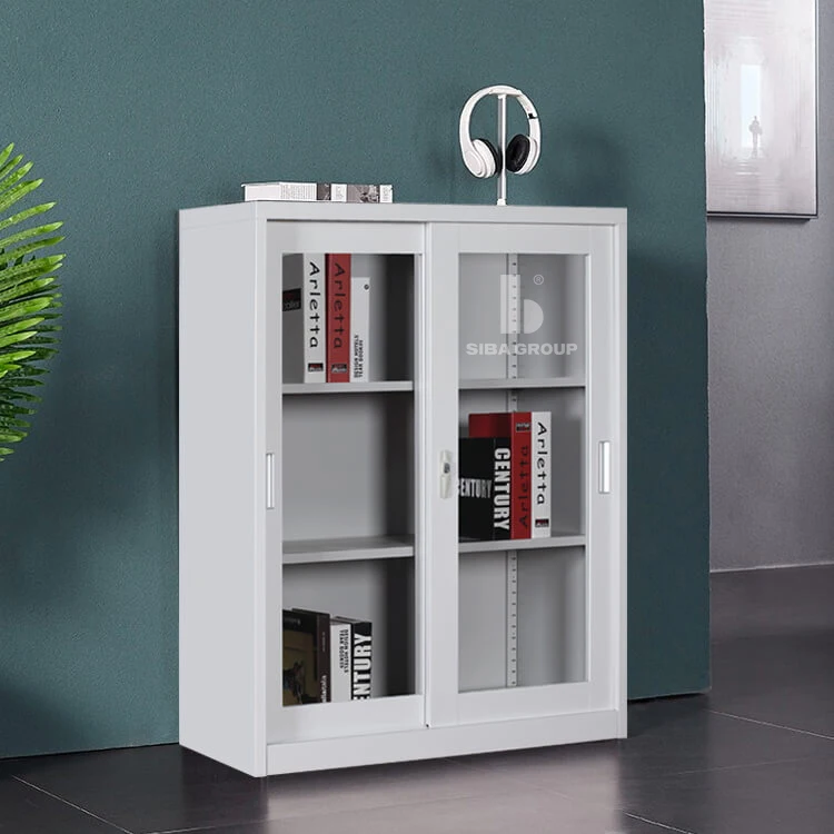 Hot Selling Silding Glass Door File Cabinet