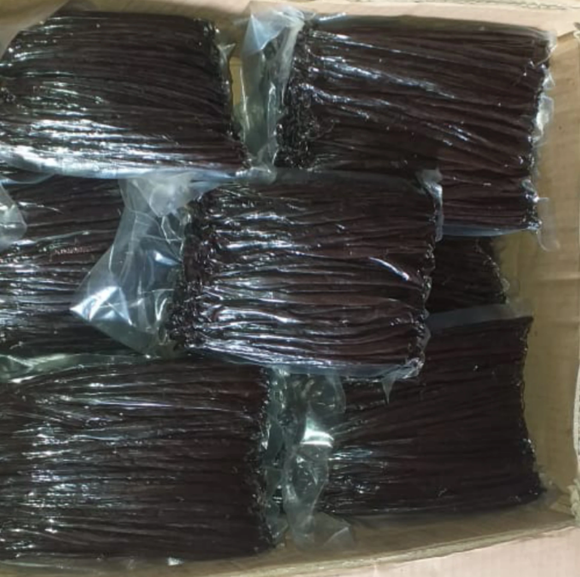 Экспортное качество индонезийские сушеные Ванильные бобы