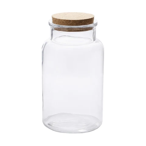 Top Quality Glass Jars Manufacturers 200ml Glass Food Jar Kitchen Storage Containers Canister With Customized Screw Airtight Lid
