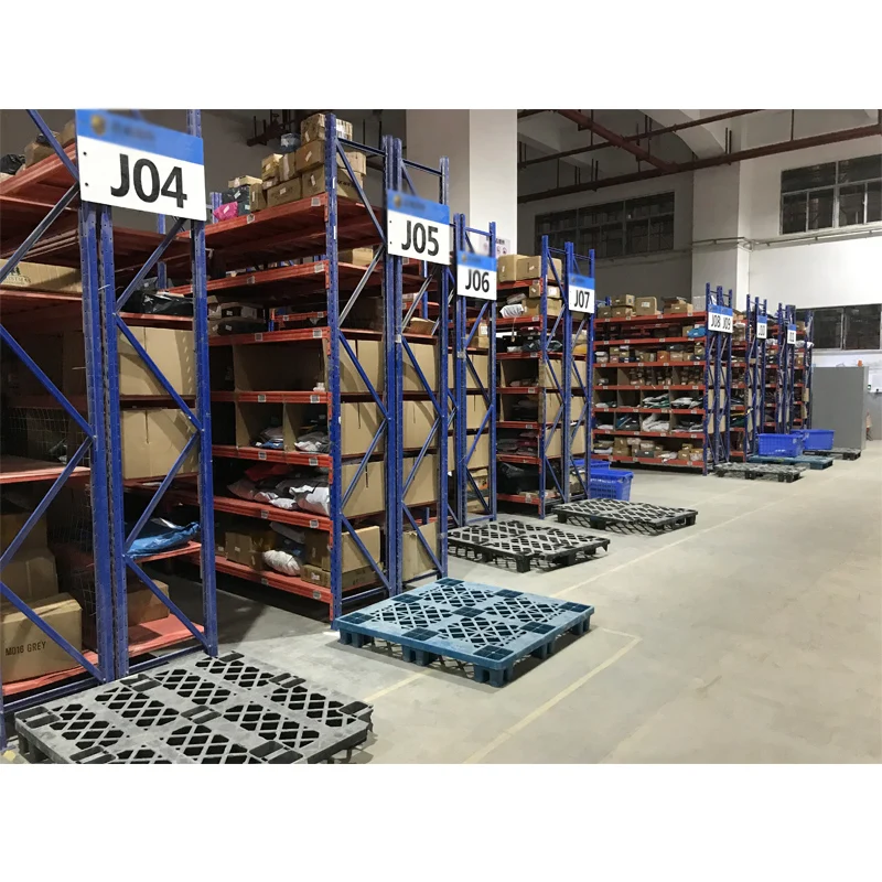  Стеллажи для складов промышленная система стеллажа поддонов высокой плотности с одной глубокой проволочной сеткой