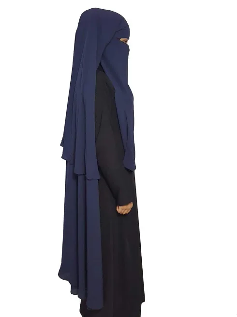 
Three Layer Niqab With Integrated Hijab 