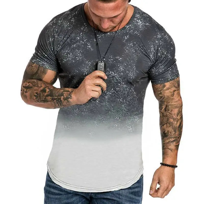 Gradient Color Boys T Shirts Top Trending Fitness Wears Custom Made Logos High Quality Sublimation T Shirts BY XAPATA SPORTS