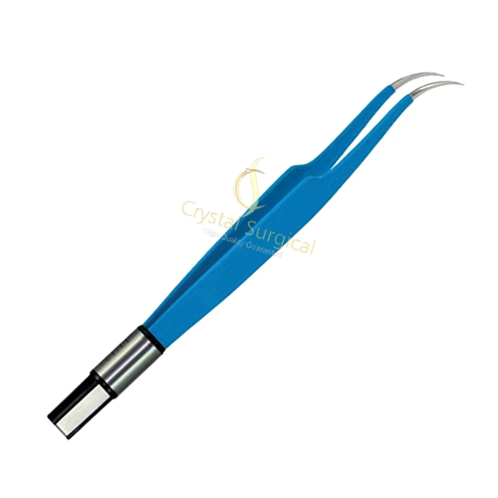 2021 New Design Electrosurgical Medical Tweezer Straight Bipolar Forceps