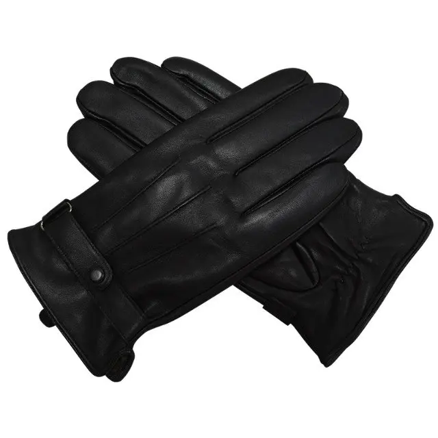 Leather Gloves In Chocolate Brown Color High Quality Leather Gloves Customized Leather Gloves