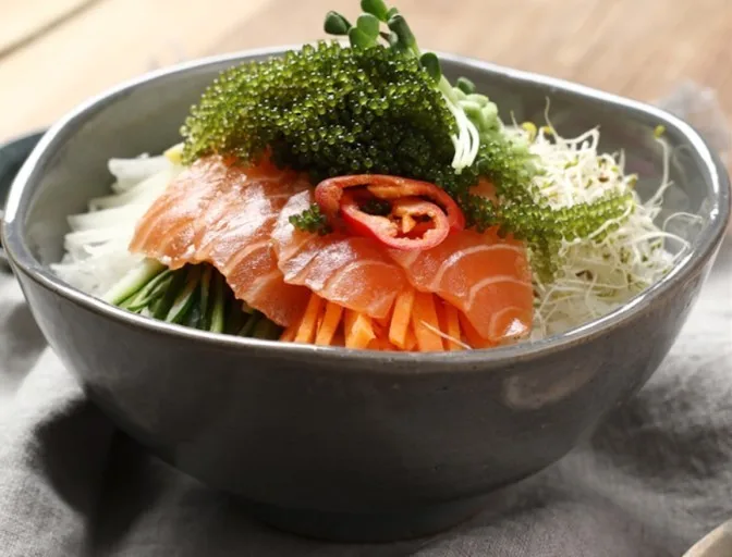  Морской виноград-морские водоросли UMIBUDO лучший выбор для качества 100 граммов из Вьетнама (Ms Деми + 84 961733400)