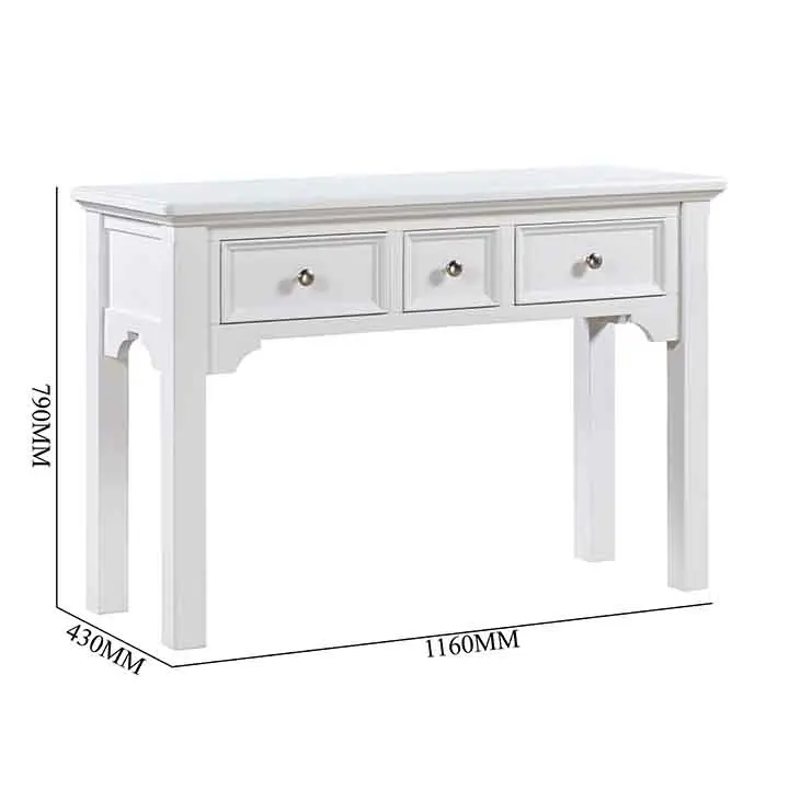 Высококачественный белый туалетный столик современная деревянная мебель в европейском стиле для спальни