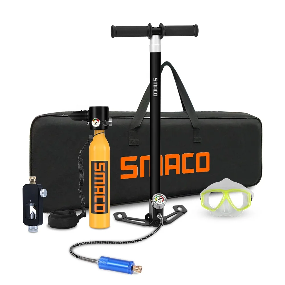 S300Plus 0.5L Mini Scuba Tank high pressure air oxygen cylinder Scuba Tank Diving Equipment for Underwater Breathing