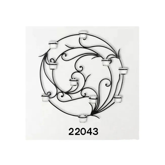 Royal Design Wall Mounted Iron Scroll Wall Decor Art Medallion Metal Home Decorations Wholesale