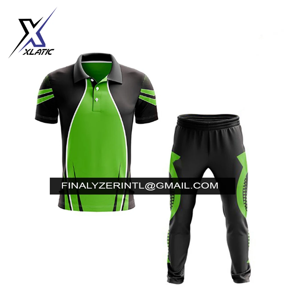 Xlatic International test match white color Cricket Uniform 100% Polyester Made in Pakistan quick dry perfect for summer seasons