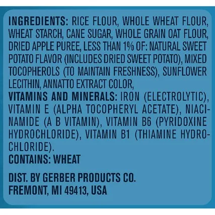 Gerber Puffs Sweet Potato 1.48 oz