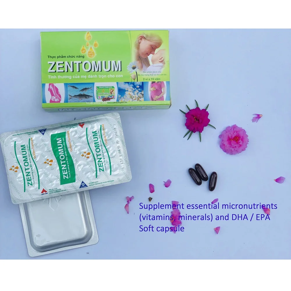 DHA EPA - Omega 3 - Multi Vitamin and Mineral supplement for Pregnant Lactating women Breastfeeding women