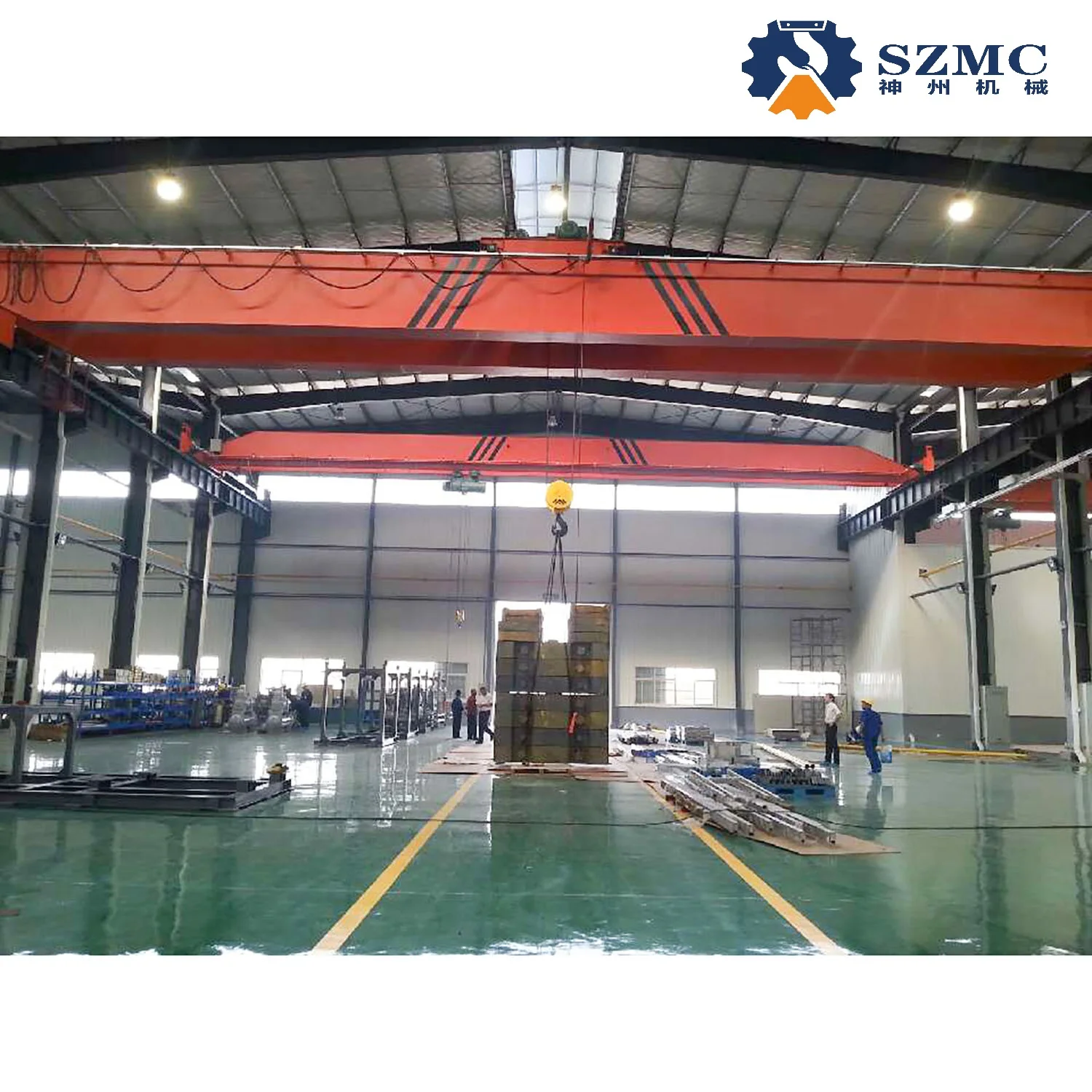 LH Type Electric Hoist Double Girder Bridge  Overhead Cranes