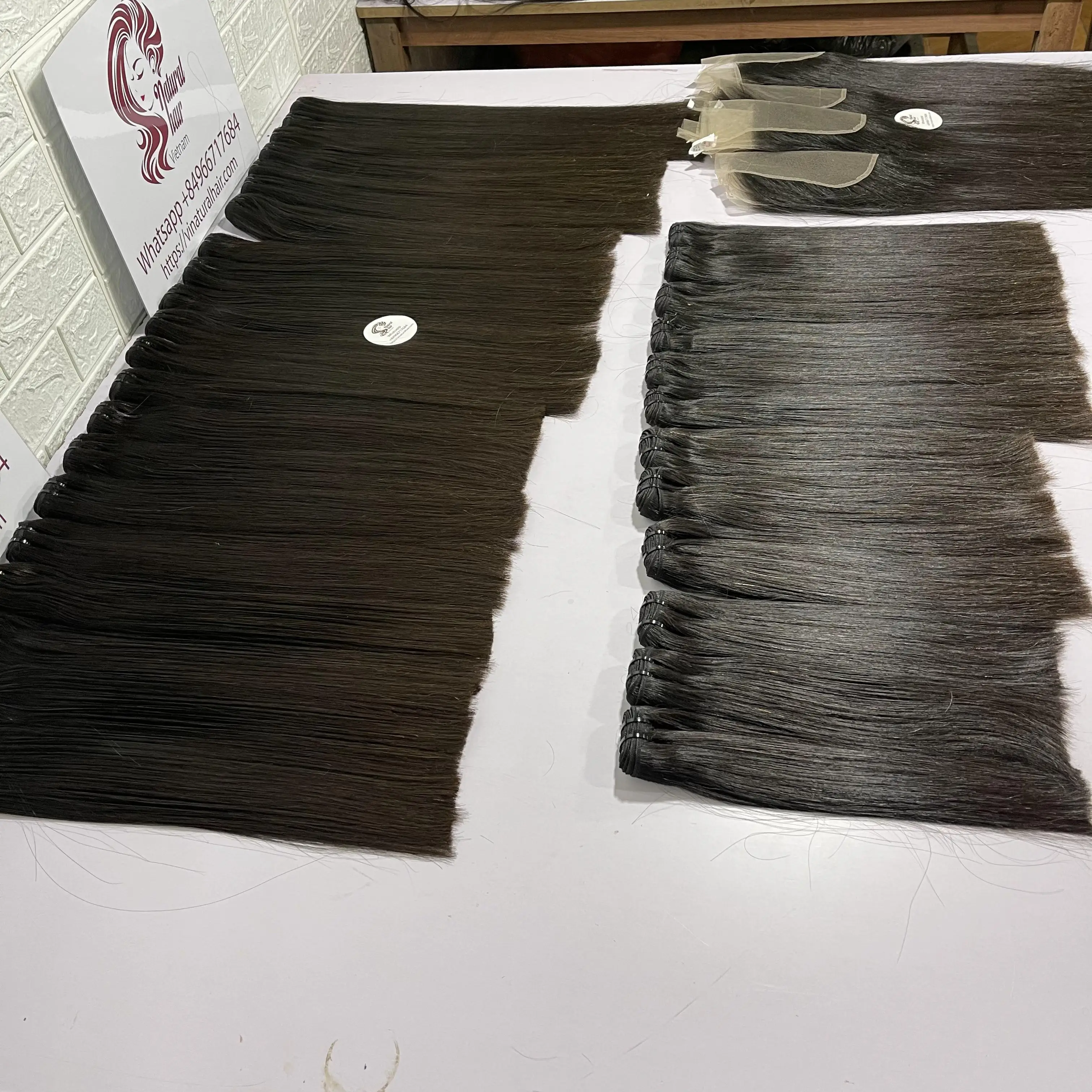 Лучшая цена человеческие волосы для наращивания пучок вьетнамская натуральная черная цветная фабрика из Вьетнама