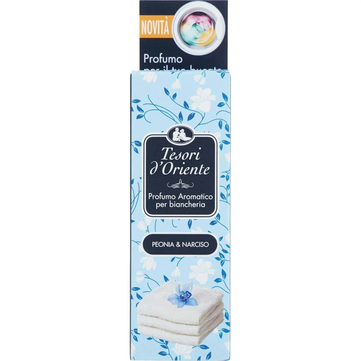 Парфюм для стирки TESORI D'ORIENTE 100 мл пион и Нарцисс
