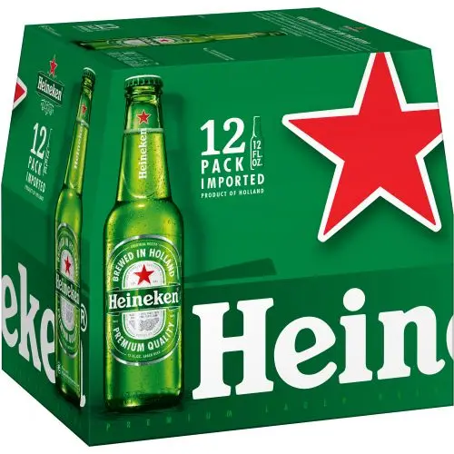 Лидер продаж пивная бутылка Heineken Lager пиво 24x330mlLager готов к экспорту Оптовая продажа 100% Heinekens большего размера в