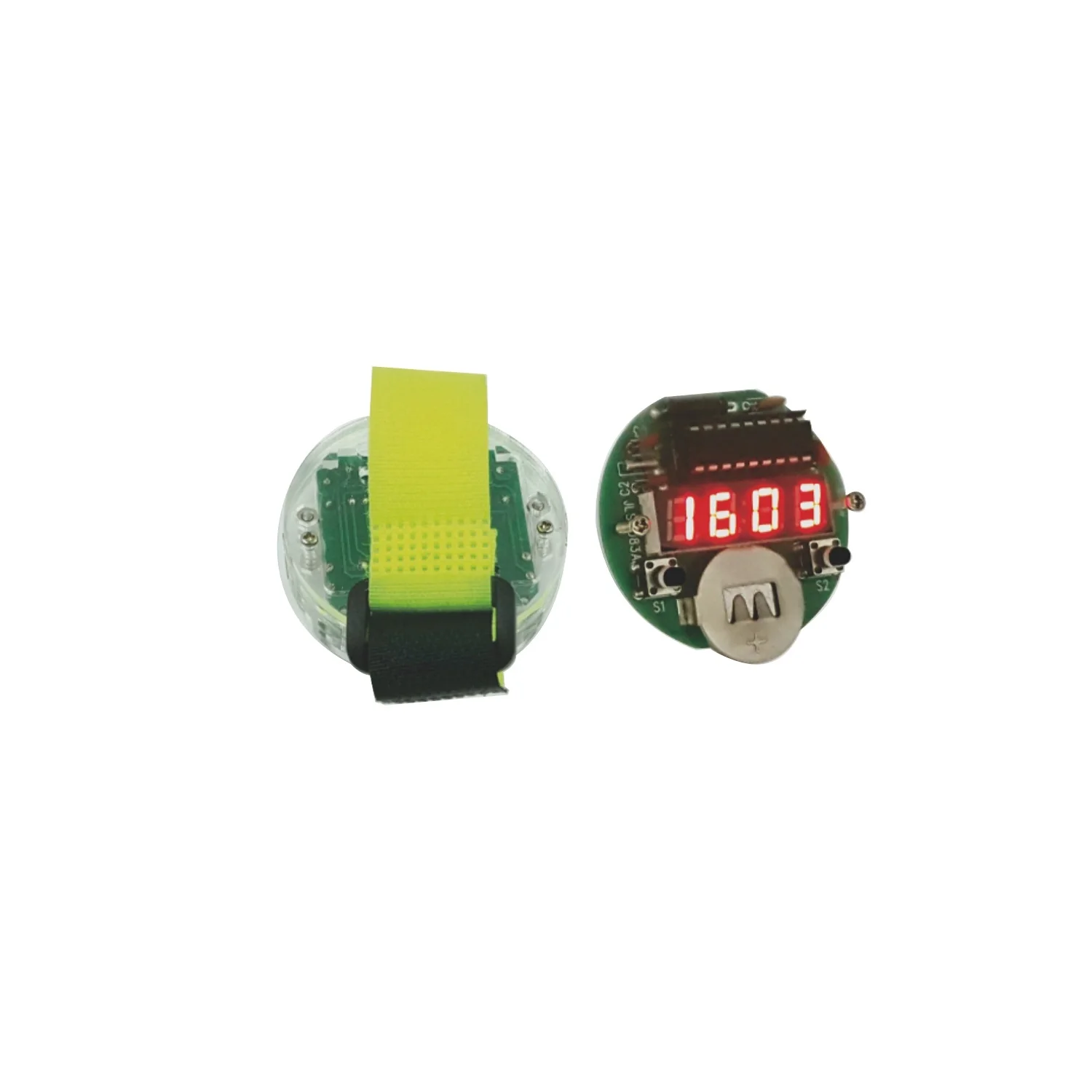 Self assembly electronics DIY LED watch kit