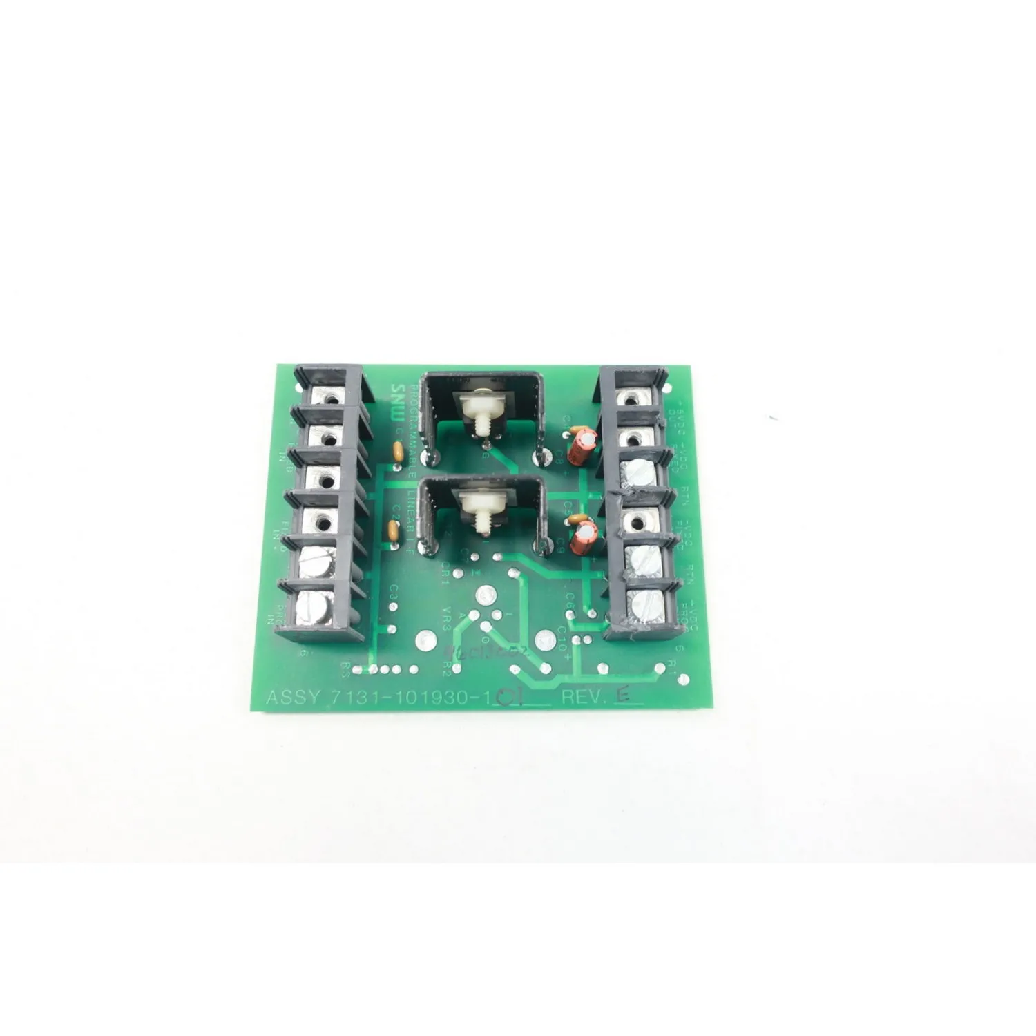 
SNW 7131-101930-101 PROGRAMMABLE LINEAR I/F REV E PCB CIRCUIT BOARD 