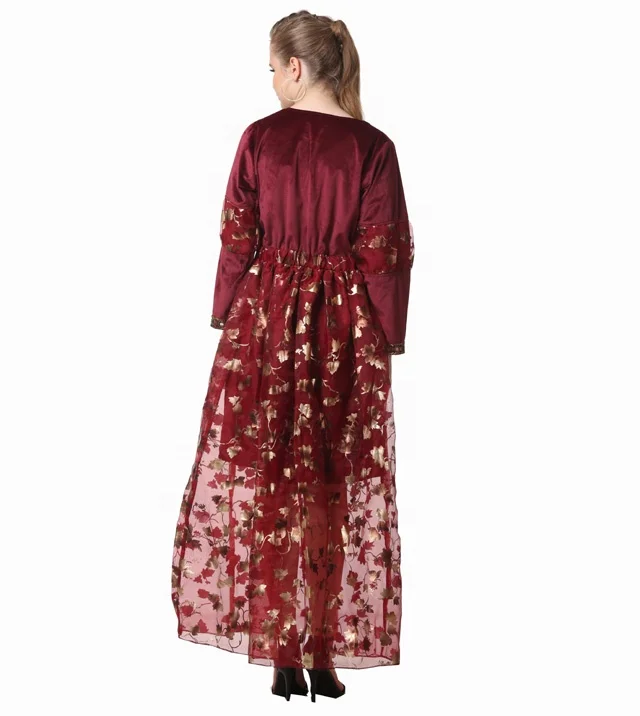 Handmade Indian Vintage Style High Quality Women Casual Long Dress Maxi Long Dresses Female