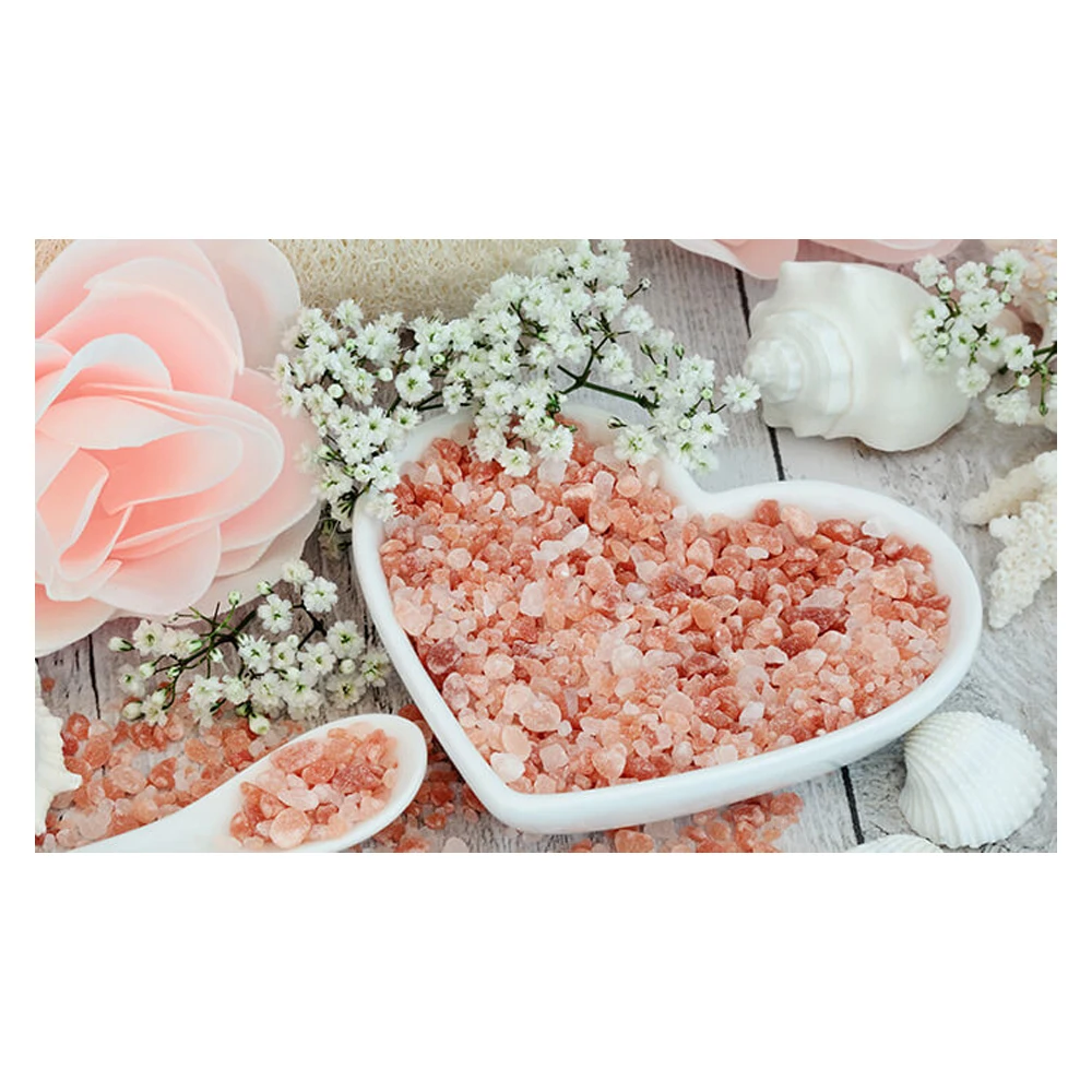 Custom Shape Dark Pink Salt Coarse Grain Form 2-5 mm 100% Natural Organic Rock Salt Fine Quality Himalayan Pink Salt