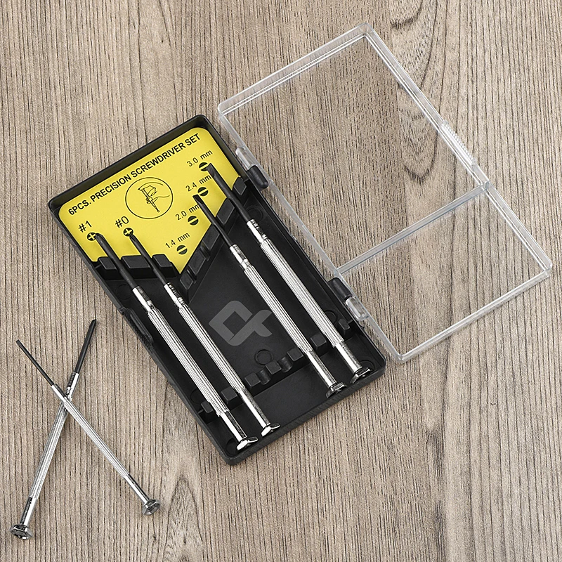 6 pcs Mini Precision Screwdriver Set Electronic Torx Screwdriver Opening Repair Tools Kit for iPhone