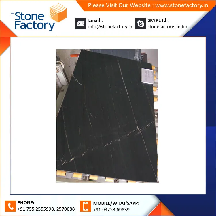  Лидер продаж уникальный морской черный мраморный камень производитель и поставщик из Индии
