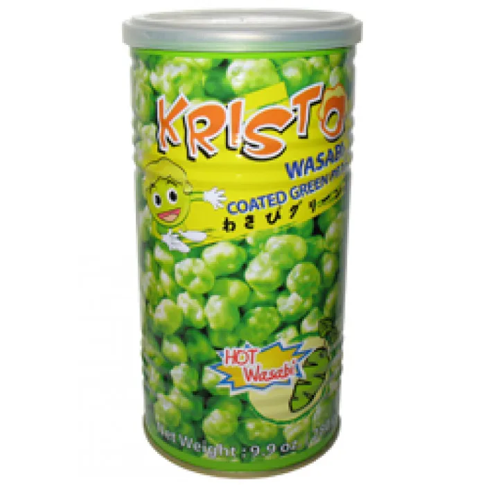 Kristo Wasabi Coated Green Peas High Quality Grade For Import 100% 280G.