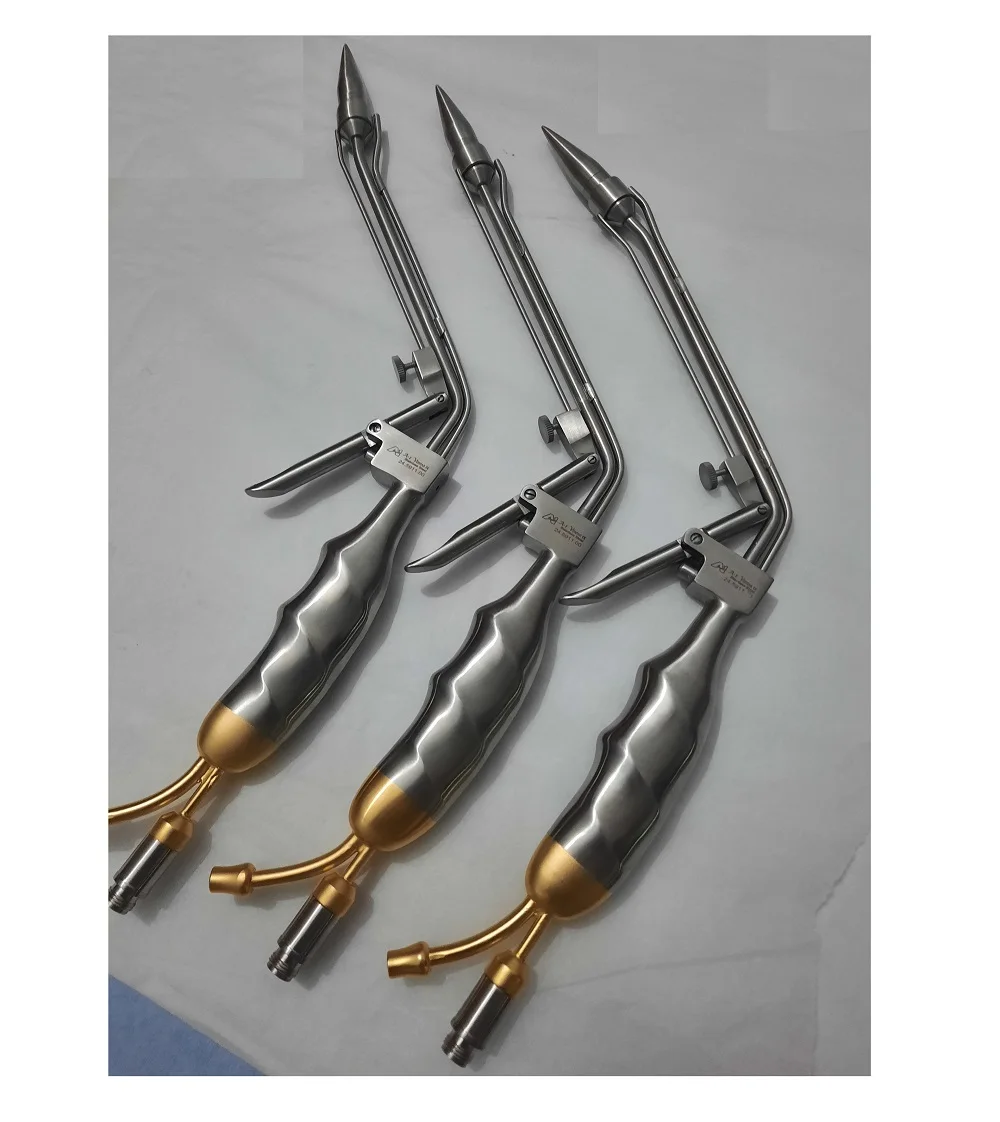 Новые Индивидуальные A-1 геморроидальных всасывания ligators волоконно-оптический двойной головкой 11 мм 13 геморрой кремния-хомут с круглым воротником для мальчиков и девочек батарея