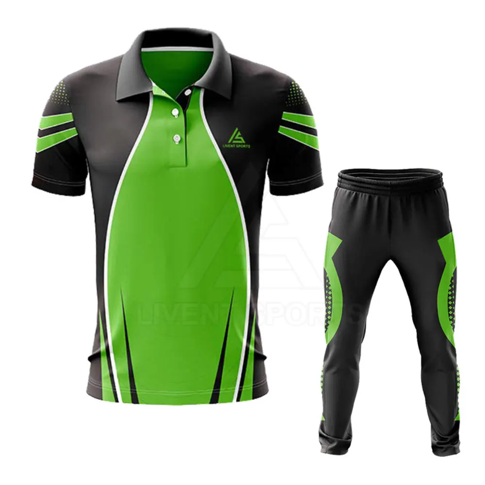 Дизайн под заказ логотип бренда Джерси Онлайн форма для крикета рубашка и брюки