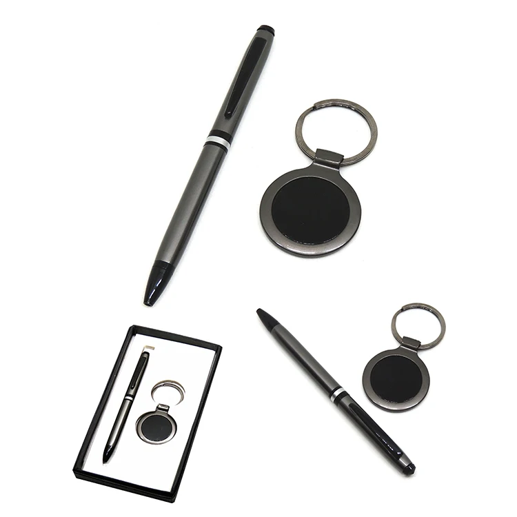 Luxury Gift Set Top Quality Unique Gift Set Pen Key Ring Gifts Set Logo 2021 New Arrival Men For VIP Customer At Factory Price