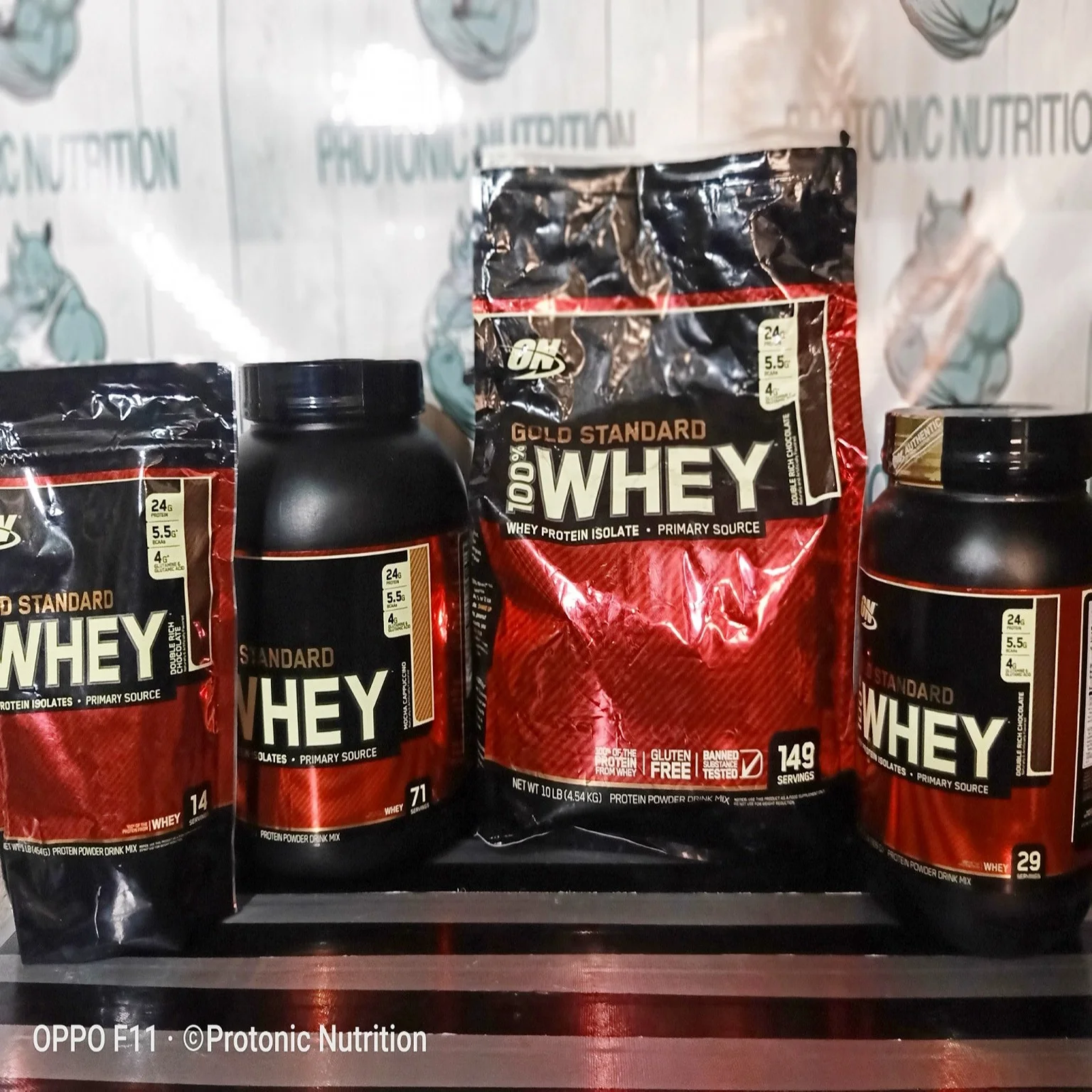 
Premium Whey Protein Isolate 175kg and 400kg - Optimum Nutrition 100% High Quality Whey Protein Powder 