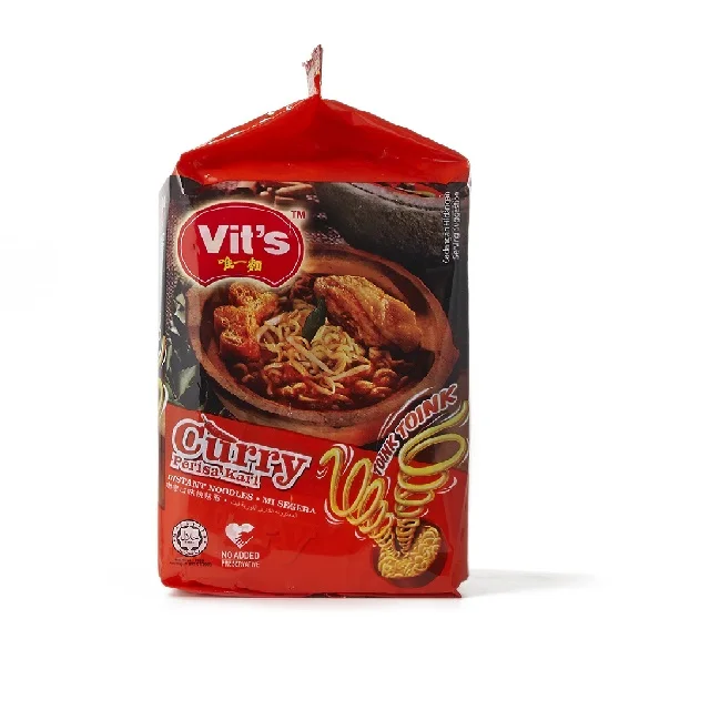 Лапша быстрого приготовления Халяль Вит Карри