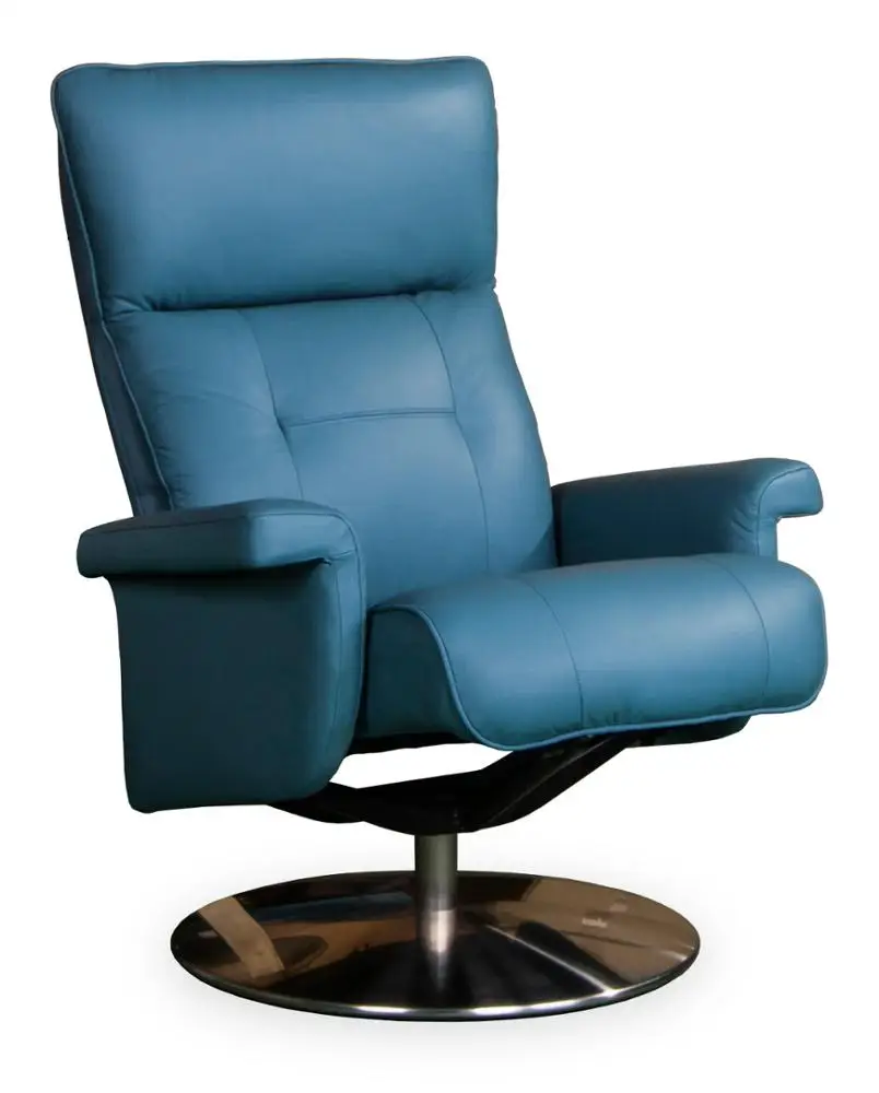 Relaxing Chair BAS650 Living Room Modern Leather Fabric Metal Frame Scandinavian Design Malaysia Furniture