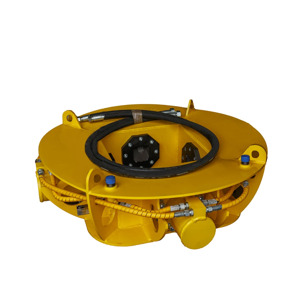 Pilebreakers for square piles, original mounted hydraulic pile cutting equipment, hydraulic pile breaker