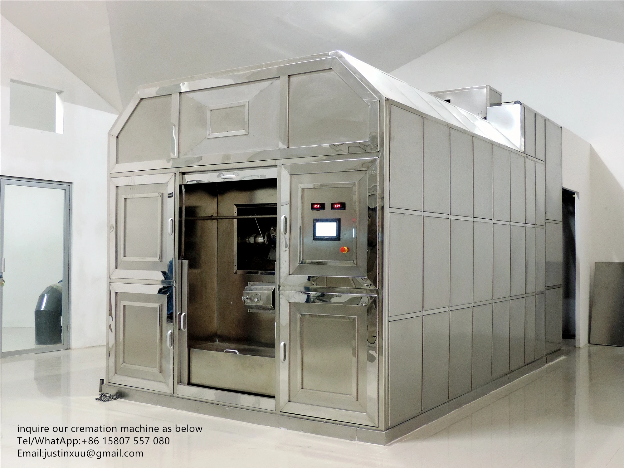 
Negative Pressure -300 Crematoriums Machine Containerized Columbia Style Contingency Solution 1000 Degree ISO certificated 