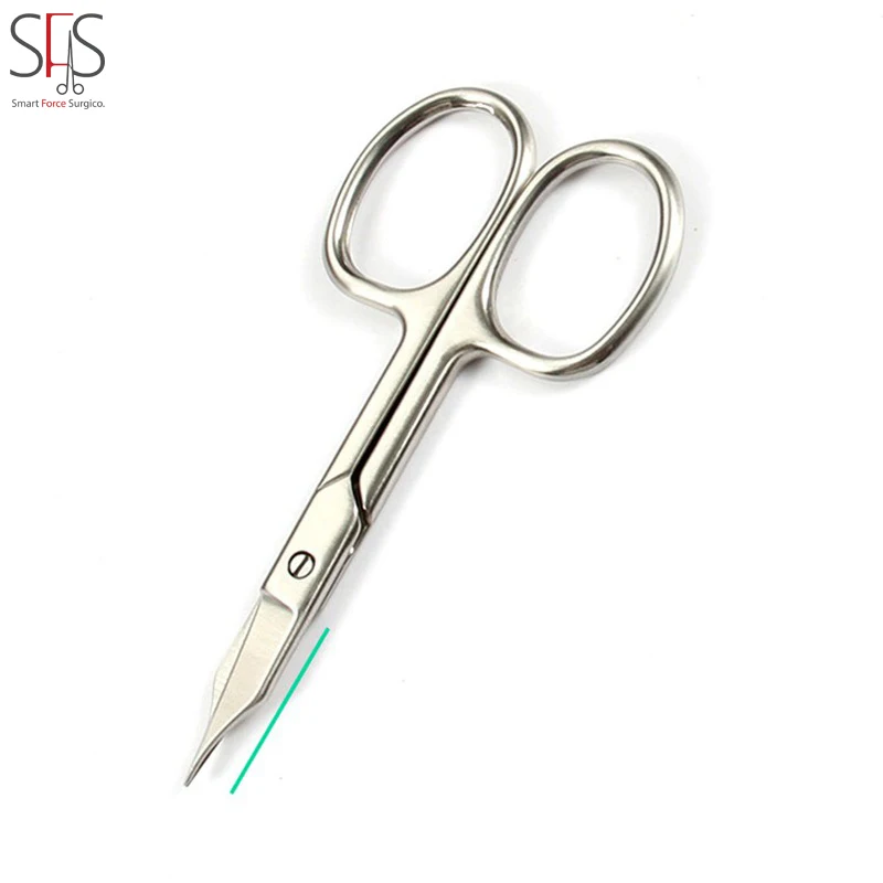 Latest Design Sharp Edge Nail Scissor premium Pedicure Cutting Cuticle Scissor Manicure Scissors