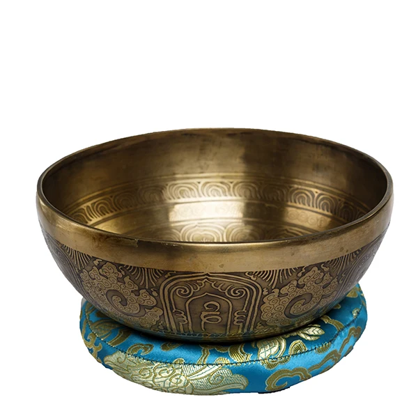Handmade Tibetan bronze 7 Chakra  Healing Singing Bowl| A Statue For Decorative, Religious And Healing Purpose