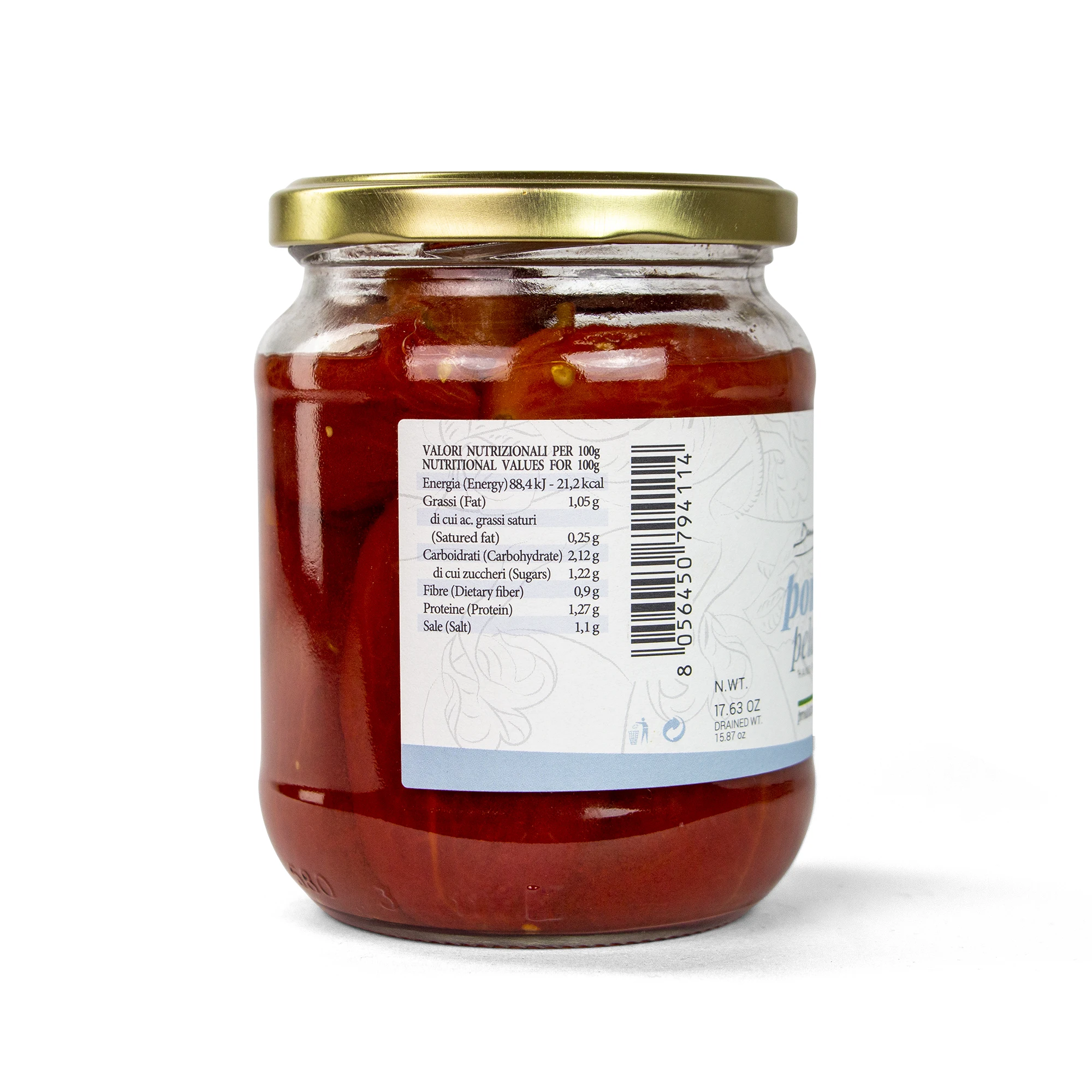 Italian hand peeled tomatoes 500 g