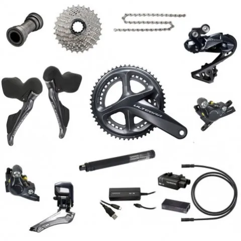 NEW Bike Kit. Full KIT BICYCLE PART Shimano Ultegra Di2 R8050 R8070 R8000 Full Electric Disc Brake