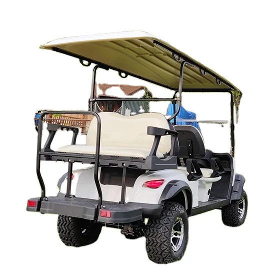 High quality 6 Seat Lifted Electric Hunting Golf Cart Buggy for sale fast delivery